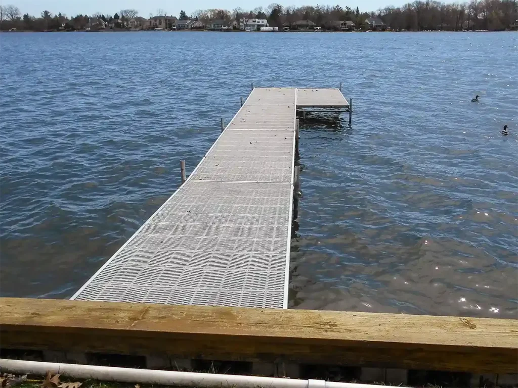 Seasonal dock installation